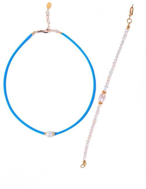 Set de collar y pulsera Mancini para niña