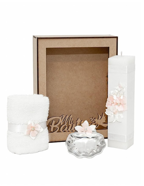 Estuche de bautizo Casa Gala 4 piezas