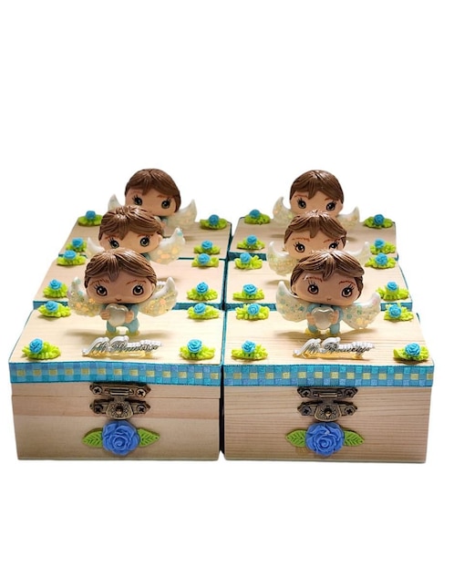 Caja de recuerdo para bautizo Limerence by Claudia Herrera