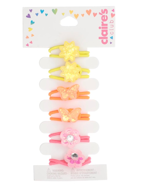 Set ligas para cabello Claire's
