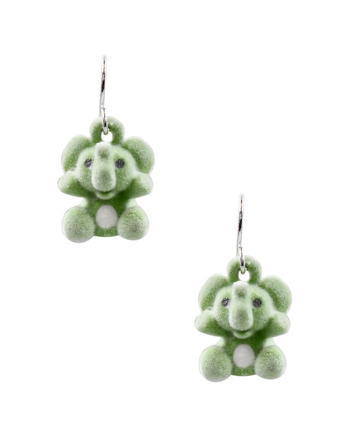 Aretes de elefante Claire´s con acabado mate