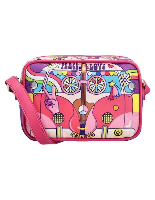 Bolsa crossbody Piagui Car Lover para niña