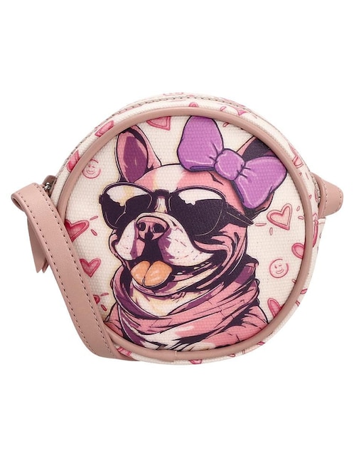 Bolsa crossbody Piagui Dog Lover para niña