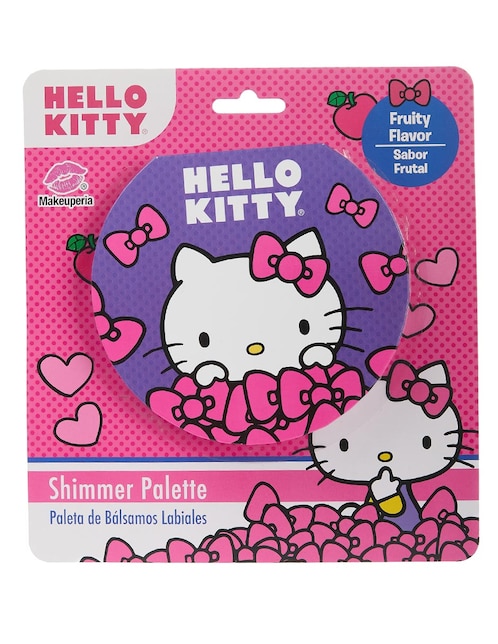Paleta de bálsamos labiales Hello Kitty Shimmer Palette