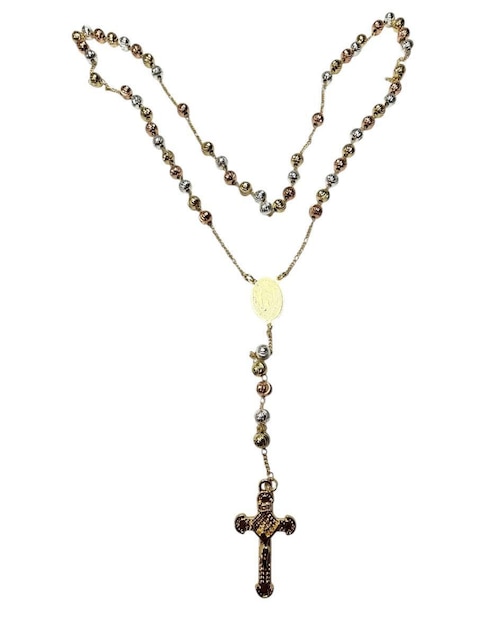 Rosario Limerence By Claudia Herrera cadena de acero inoxidable premium