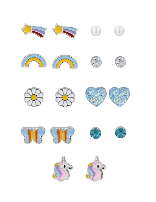 Set de aretes Claire´S con acabado brillante