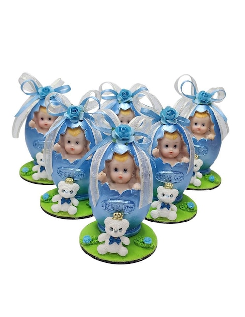 Set muñeco de recuerdo para bautizo Limerence by Claudia Herrera