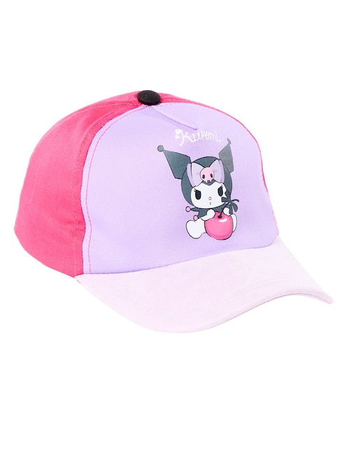 Gorra visera curva snapback para niña 1
