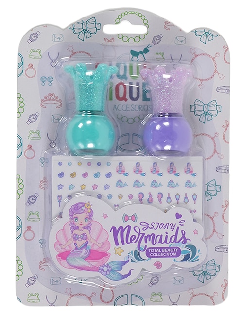 Set de manicure manual Piquenique Story Mermaids con 3 piezas