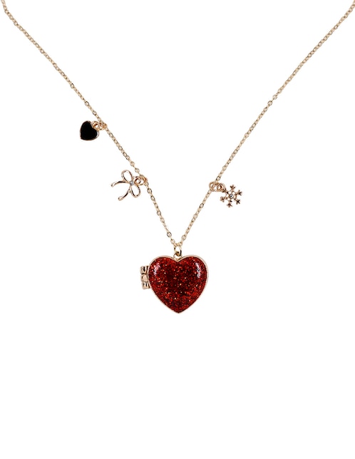 Collar con dije de corazón Claire´S