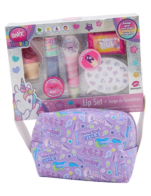 Set brillo labial Onix World brillante
