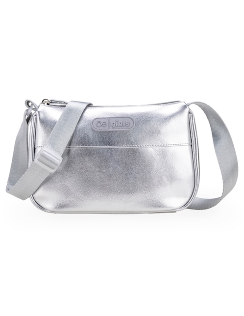 BOLSO CLOE XIPETOTI SINTÉTICO, PLATA