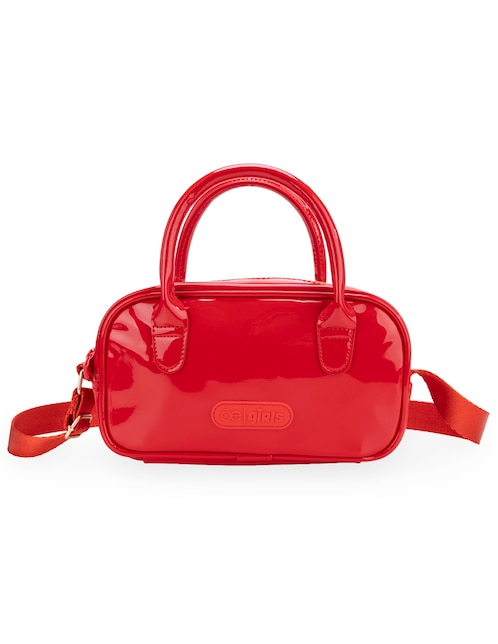 BOLSO CLOE MICTLAN SINTÉTICO LIS, ROJO
