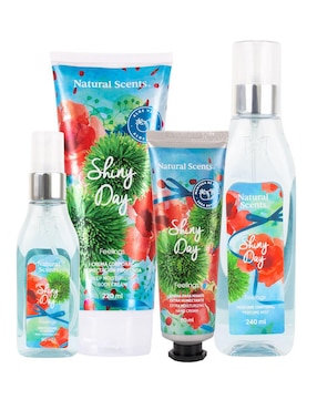 Set De Baño Y Cuerpo Para Limpieza Natural Scents 4 Piezas