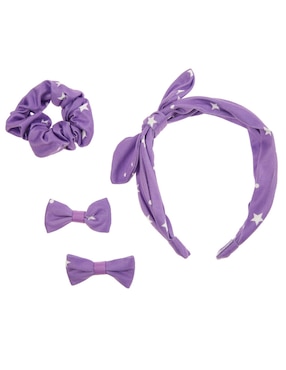 Set accesorios cabello Piquenique 3 piezas