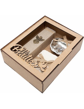 Estuche de bautizo Casa Gala 4 piezas