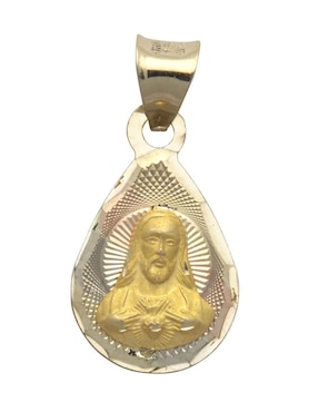 Medalla De Gota Horoz De Oro 14 K