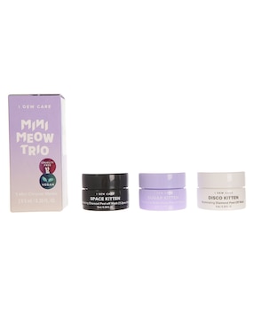 Mascarilla Facial Mini Meow Trio Para Exfoliar I Dew Care