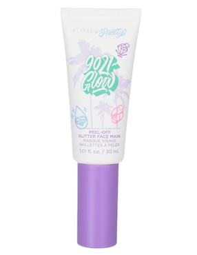 Mascarilla facial Peel-Off Glitter para hidratar Petite N Pretty 9021-Glow