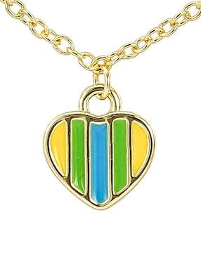 Collar con dije de corazón Carmela Mini