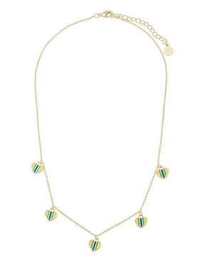 Collar con dije de corazón Carmela Mini