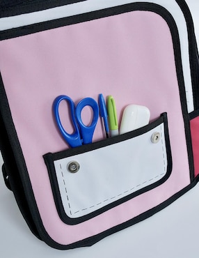 Mochila escolar Upfront Store impermeable unisex