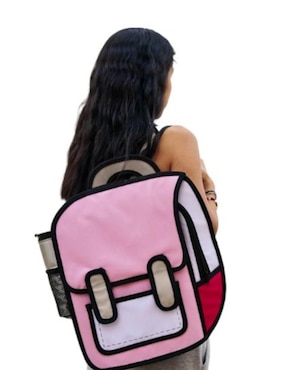 Mochila escolar Upfront Store impermeable unisex