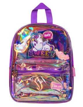 Bolsa backpack ONIX Unicornios para niña
