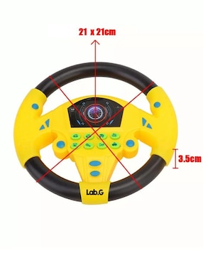 Volante Música Educativo Genérica juego didáctico infantil unisex