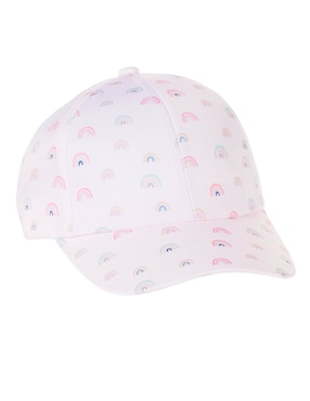 Gorra Visera Curva Velcro Piquenique Para Niña