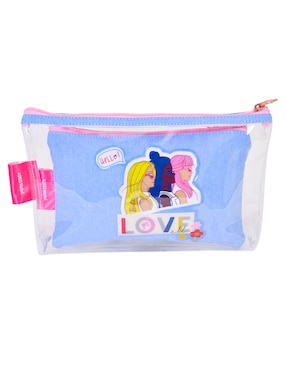 Cosmetiquera multiusos Yadatex Barbie impermeable para mujer