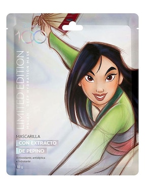 Set Mascarilla Facial Mulan Para Rehidratar Disney 100 Años