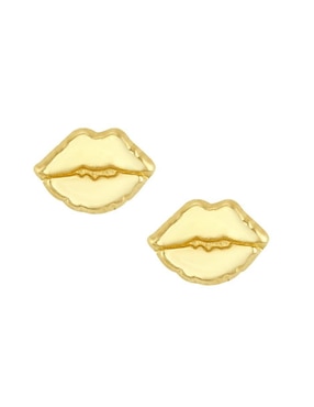Broqueles de labios Horoz de oro con acabado brillante