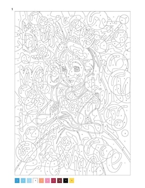 Set de cuaderno Hachette Heroes Colorea y descubre el misterio Disney 1 pieza
