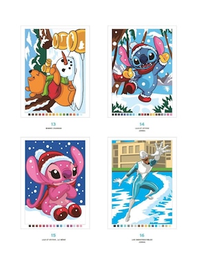 Set de cuaderno Hachette Heroes Colorea y descubre el misterio Disney 1 pieza