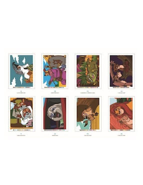 Set de cuaderno Hachette Heroes Colorea y descubre el misterio Disney Bestiarie 1 pieza