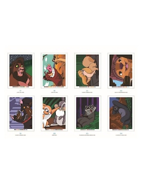 Set de cuaderno Hachette Heroes Colorea y descubre el misterio Disney Bestiarie 1 pieza