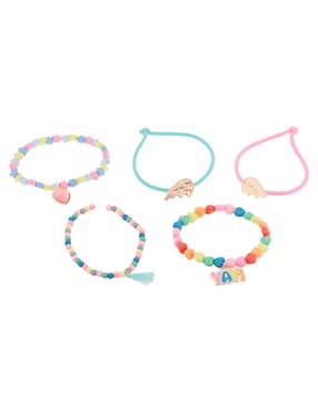 Set Pulsera Piquenique Con Acabado Mate