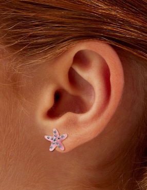 Aretes de estrella mar Claire´s