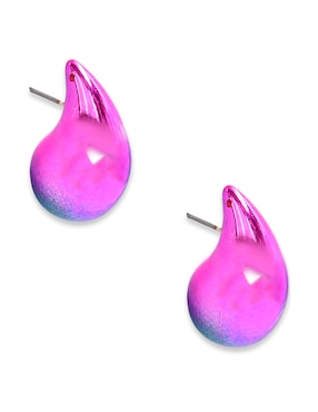 Aretes de gota Claire´s con acabado brillante
