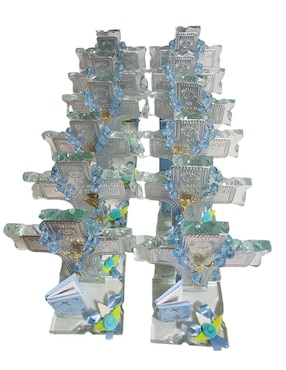 Cruz cristal de recuerdo para comunión Limerence by Claudia Herrera