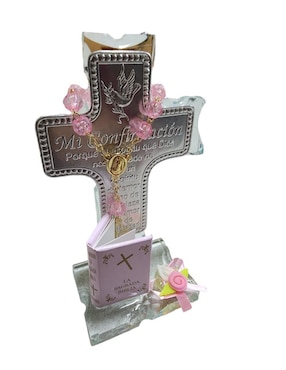 Cruz cristal de recuerdo para confirmación Limerence by Claudia Herrera