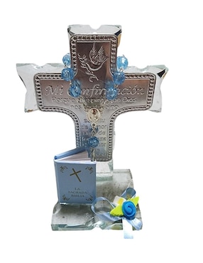 Cruz cristal de recuerdo para confirmación Limerence by Claudia Herrera