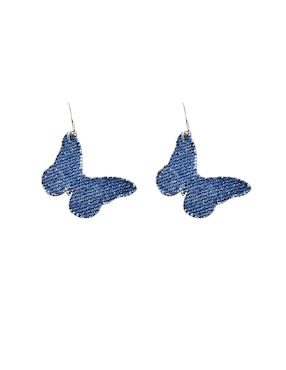 Aretes de mariposa Claire´s con acabado brillante