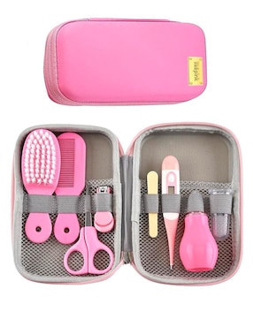 Set Pedicure Manual Likëpink Baby Pink Con 8 Piezas