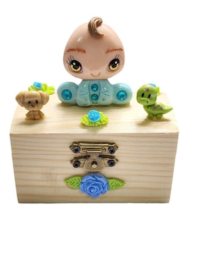 Caja de recuerdo para bautizo Limerence by Claudia Herrera