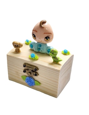 Caja de recuerdo para bautizo Limerence by Claudia Herrera