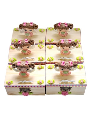 Caja de recuerdo para bautizo Limerence by Claudia Herrera