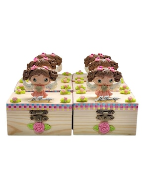 Caja de recuerdo para bautizo Limerence by Claudia Herrera