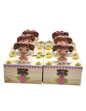 Caja de recuerdo para bautizo Limerence by Claudia Herrera